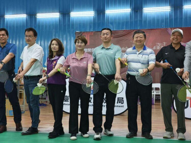 (久樘開發提供)長期關注羽球運動的中部建商久樘開發，今年大力支持台中賽事，首次冠名舉辦今明兩天在中科活力羽球館開打的「112 年臺中市久樘盃國小羽球錦標賽」。