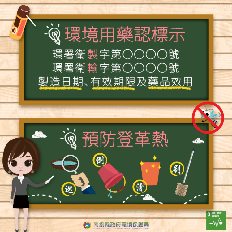 南投環保局環境用藥宣導圖