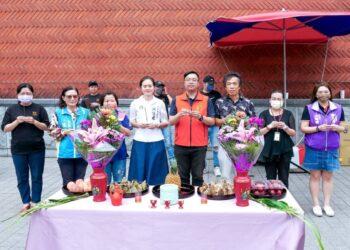 鶯歌光點端午祈福 百年古井午時水立蛋好運兆