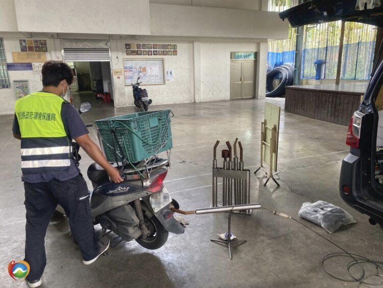 南投縣偏鄉機車定檢巡迴服務剪影