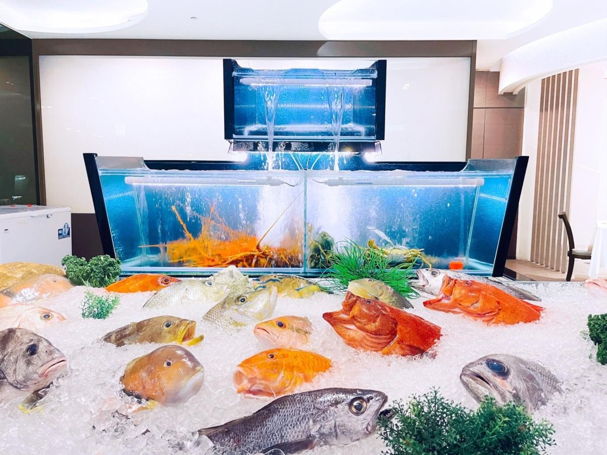 (圖一)阿利海鮮 Ali Seafood  提供超過上百種的海鮮種類