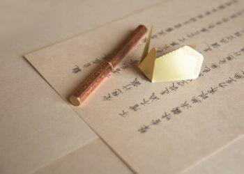 日本工藝職人計畫第三部曲-蘭紋錺金具鋼珠筆（圖片來源：物外YSTUDIO）