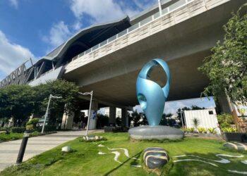 (昱均)潭子區近年來各項建設利多挹注，帶來不少人口紅利；圖為潭子車站。