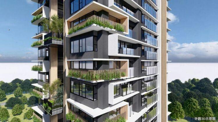 (精銳建設提供)14期新案「THE精銳」，除延續品牌綠意奢華建築理念外，超大規模複層露臺更是台中市之最。