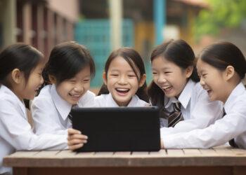 Hami書城積極推動校園場域閱讀服務，期望數位化的下一代能善用科技工具養成閱讀好習慣。（圖片：Hami書城）