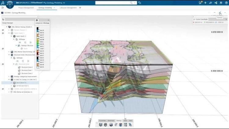 圖說：達梭系統在第26屆世界礦業大會展示GEOVIA在3DEXPERIENCE平台的獨特協作解決方案