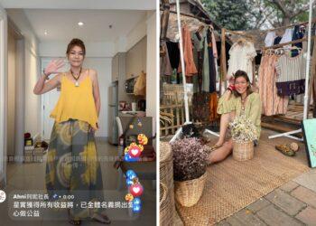 圖1、闆娘泡泡體重曾高達88公⽄，能感同身受鼓勵穿搭展現自信。（圖片來源：就醬播提供）