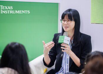德州儀器半導體行銷和應用業務總監潘先俐分享她對「培育新一代女性半導體關鍵人才」看法
