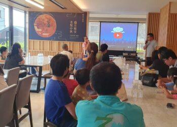 茂洋建設上週末於「茂洋瑞美」社區舉辦中秋親子活動，讓參與盛會的家長與孩子歡度美