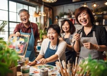 OMIA學東西「人生半百 正要精彩」素人創作募集活動，鼓勵大家可以透過藝術創作，培養全新興趣嗜好。（圖／OMIA學東西提供）