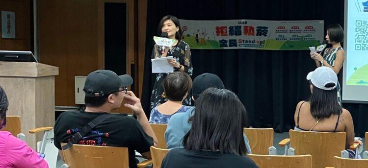 第一場 112年10月13日 實踐大學活動紀事。圖片來源財政部臺北國稅局提供