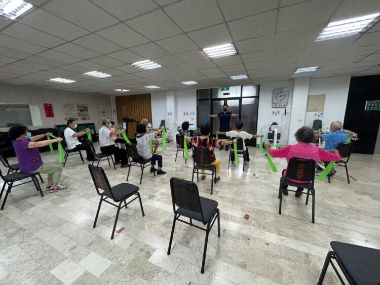 金山慈護宮肌力訓練