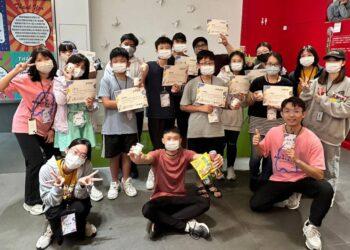 「點燃希望的蠟天」活動結束大合照