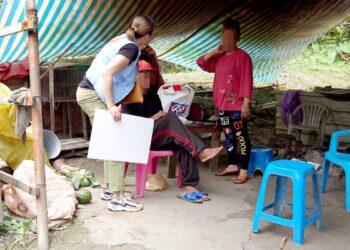 訪員關心個案近況01