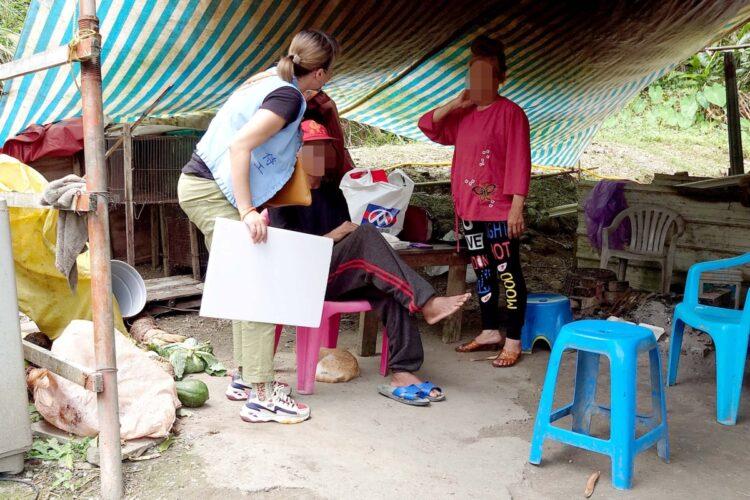 訪員關心個案近況01