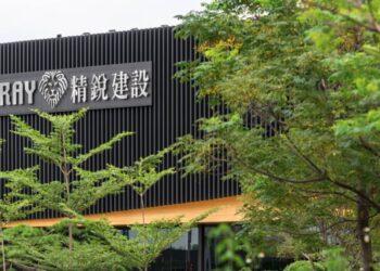 14期重劃區指標推案「THE精銳」，建商特別打造一座「綠奢華體驗館」，深吸購屋者目光。