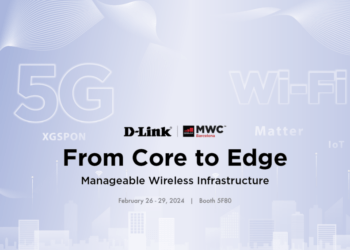 圖一_D-Link友訊科技參與MWC 2024，以「From Core to Edge Manageable Wireless Infrastructure」為展出核心