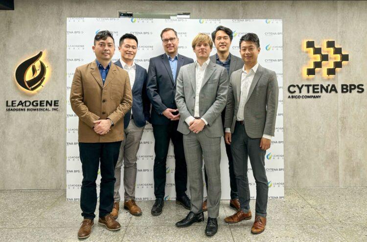 圖說：偉喬生醫與生德奈及德國Cytena，三方攜手共創細胞株開發平台。（偉喬生醫提供） (1) (1) (1)