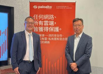 Palo Alto Networks 台灣區總經理 尤惠生 (圖左) Palo Alto Networks台灣技術總監 蕭松瀛 (圖右) (1)