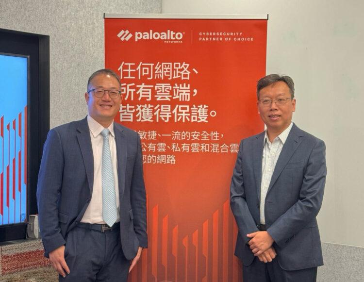 Palo Alto Networks 台灣區總經理 尤惠生 (圖左) Palo Alto Networks台灣技術總監 蕭松瀛 (圖右) (1)