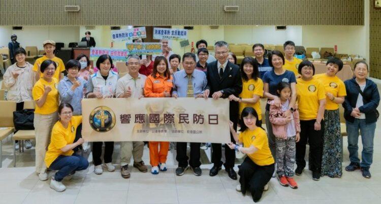 民防培力和登革熱防治宣導活動合照