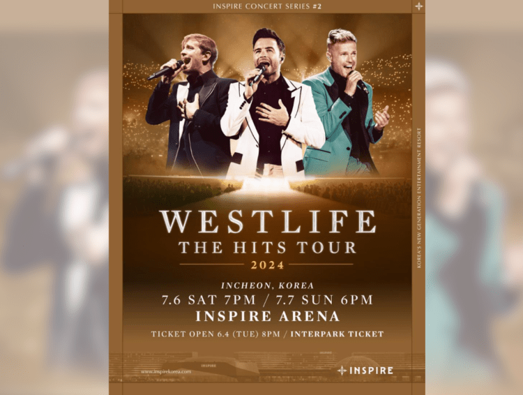 迎仕柏將於7月舉辦西城男孩演唱會 全球現象級樂隊攜經典歌曲空降韓國