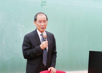 亞洲大學吳俊忠院長感謝科林捐贈並勉勵師生善盡大學社會責任