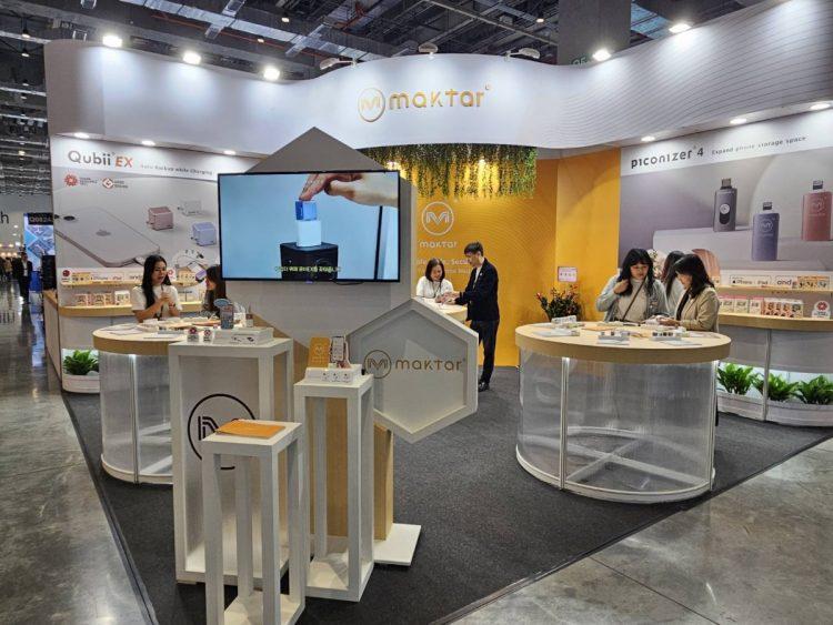 圖說:Maktar參與科技盛會COMPUTEX,展出全系列明星商品。(資料來源:Maktar)