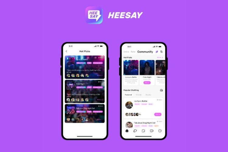HeeSay推出「COMMUNITY」功能,增強LGBTQ+社群互動