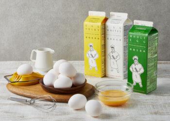 圖說：新鮮屋盒裝殺菌液蛋，方便保存與使用，讓勤億蛋品科技在國際食品展備受矚目。（資料來源：勤億蛋品科技）