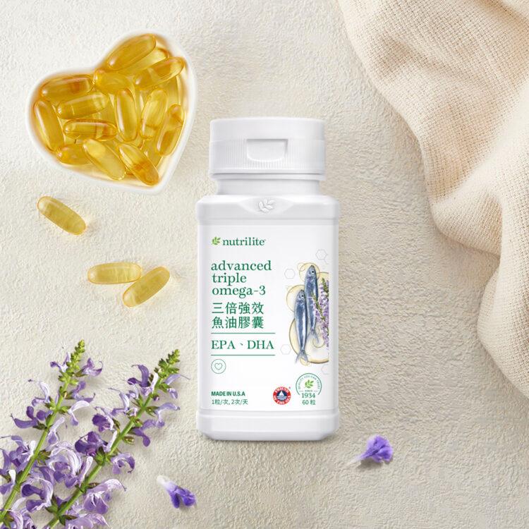 紐崔萊「三倍強效魚油膠囊」新品 - 情境照