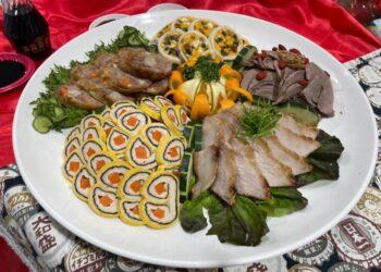 圖說：全國技能競賽中餐烹飪職類決賽，色香味俱全的參賽作品，展現台灣技職教育的高水準。（資料來源：勤億蛋品科技）