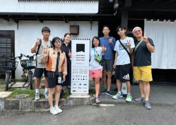 國體大產經系學生赴日安達太良・吾妻自然センター實習