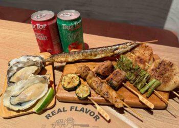 圖說：焦糖楓推出「立秋蠔起」活動，內用店單筆消費滿額即贈一顆生蠔或是一尾秋刀魚。（資料來源：焦糖楓）