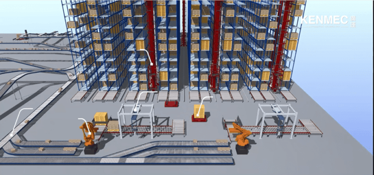 【新聞配圖一】廣運機械採用 Emulate3D 數位分身模擬軟體,以模擬與仿真技術實現最佳成本效益。
