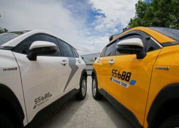 圖一_55688指出，集團重視ESG的推動，在環境面向持續擴充台灣最大的節能減碳車隊，對於社會面向，以行動支持台灣計程車駕駛暖心協會關懷需要幫助的計程車駕駛。