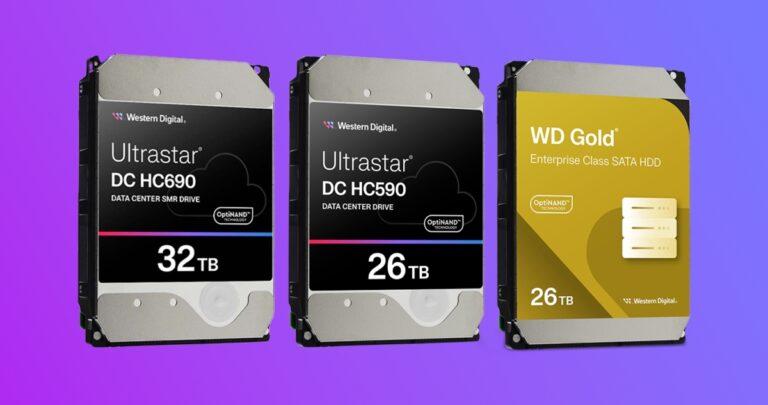 【新聞圖片 1】Western Digital 最新推出的 26TB CMR 和 32TB UltraSMR 硬碟採用多項創新技術，協助資料中心最大化儲存效率