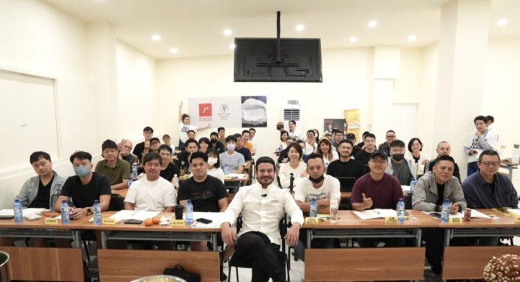 來自各縣市的麵包師傅無畏風雨參與Petito的課程