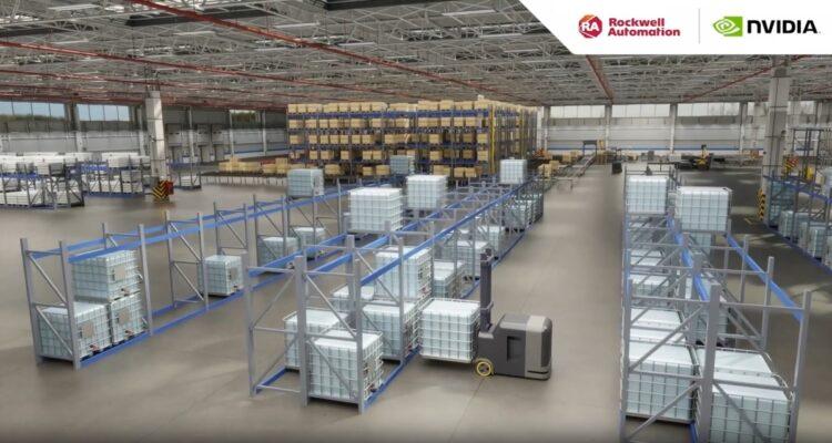 【新聞配圖】洛克威爾自動化整合 NVIDIA Omniverse 至 Emulate3D,以 AI 和物理仿真模擬提升營運效率