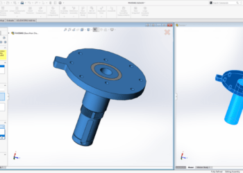 圖一：達梭系統SOLIDWORKS 2025增強功能_Part Silhouette Defeature