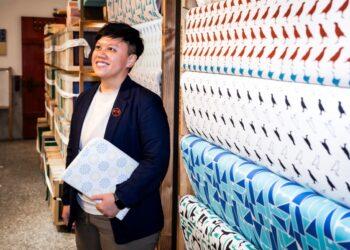 圖說：印花樂透過印花圖案發揚屬於臺灣的文化與精神。（資料來源：人物誌）