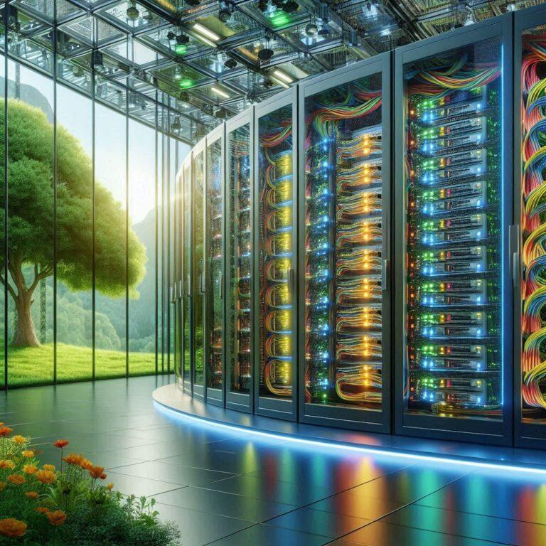 Green data center image under 1MB