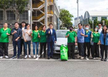 歐特儀團隊與郭來盛一起演練