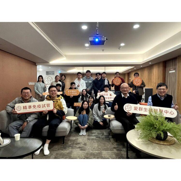 中央大學師生二度參訪愛群醫療 展現國際生殖醫療模範地位