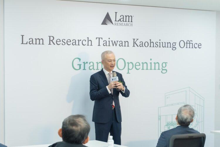 【新聞圖片1】科林研發台灣區總經理郭偉毅博士表示,新的高雄辦公室不僅為員工提供舒適的開放工作空間,也強化科林研發支援在地客戶及合作夥伴的能力。