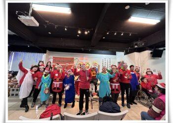 20日，沙崙日照中心參與教會聖誕活動，並帶來精彩的舞台表演。