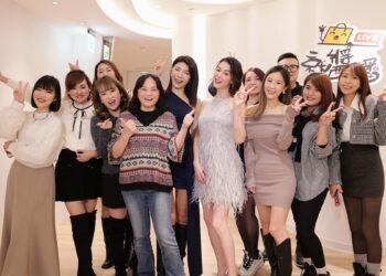 圖一、張榕容首次參加直播活動，與四大人氣直播台攜手合作，共同推薦品牌特色，現場互動熱烈。（圖片來源：就醬播）