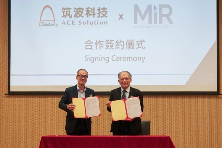 ACE Solution announces a partnership with the renowned Danish leader MiR in AMR. (2)