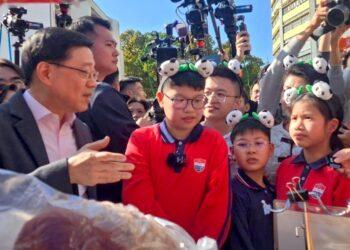 行政長官蒞臨支持