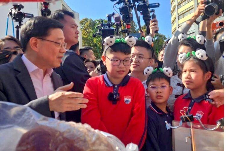 行政長官蒞臨支持